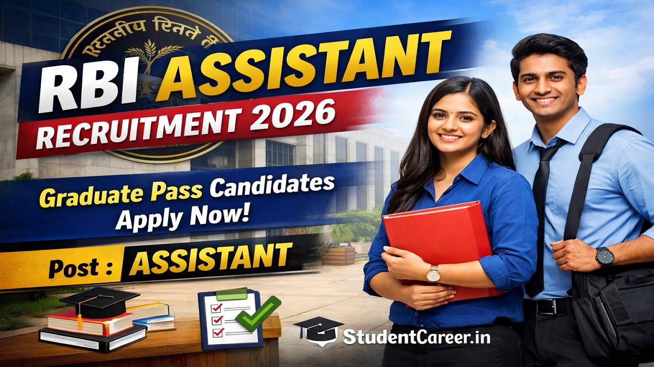 RBI Assistant Recruitment 2026
