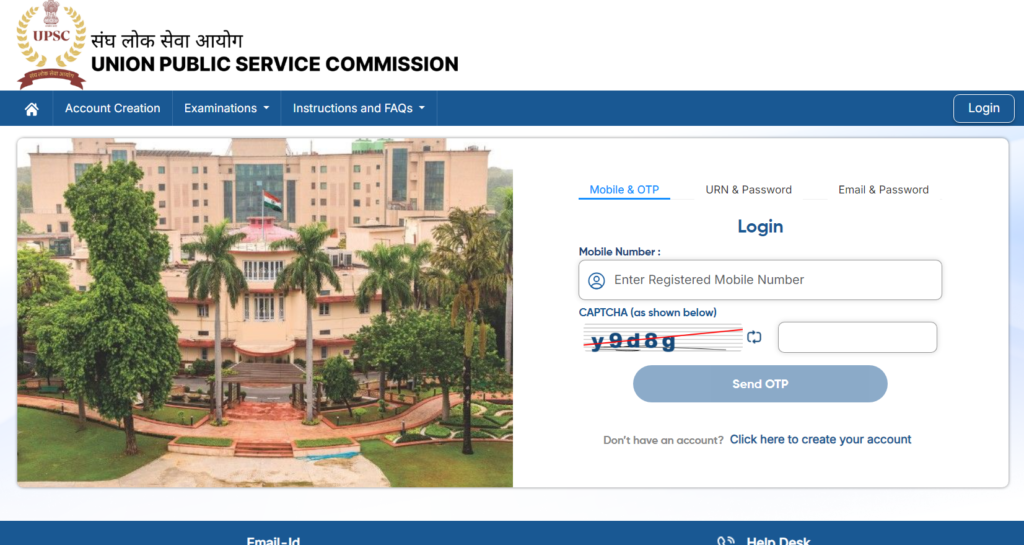 UPSC NDA Admit Card 2026